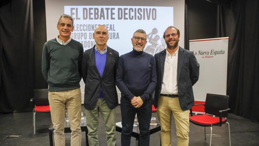 EN IMÁGENES: Así fue el debate decisivo, organizado por LA NUEVA ESPAÑA, de los candidatos a presidir el Grupo Covadonga