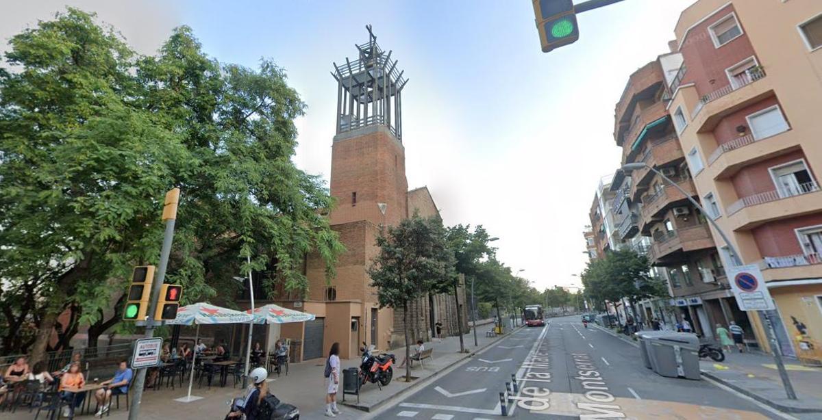 Parroquia Mare de Déu de Montserrat, en Barcelona