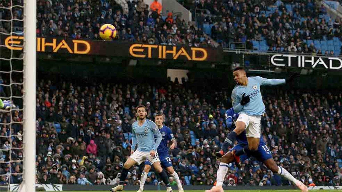 El delantero brasileño marcó dos goles ante el Everton