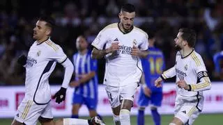 Un penalti muy riguroso desencalló al Madrid contra la Arandina