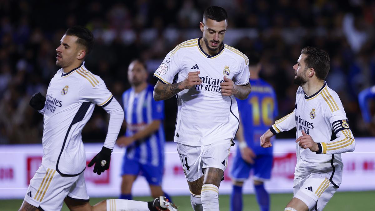 Arandina - Real Madrid: El gol de Joselu