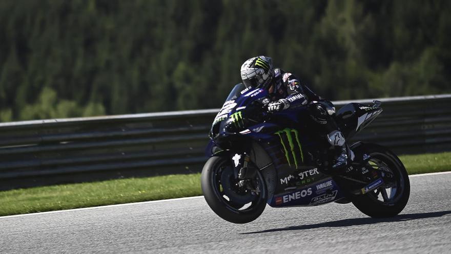 Una imagen del piloto español Maverick Viñales.