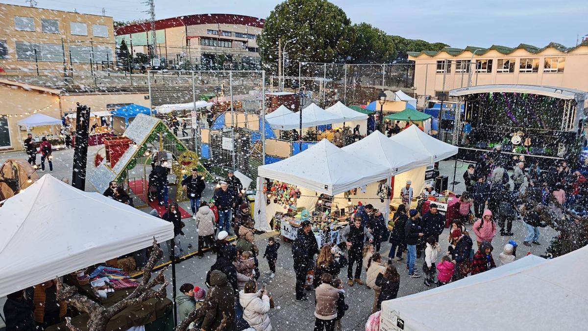 Riells i Viabrea celebra amb èxit la 5a Fira de Nadal, «Ennadala’t».