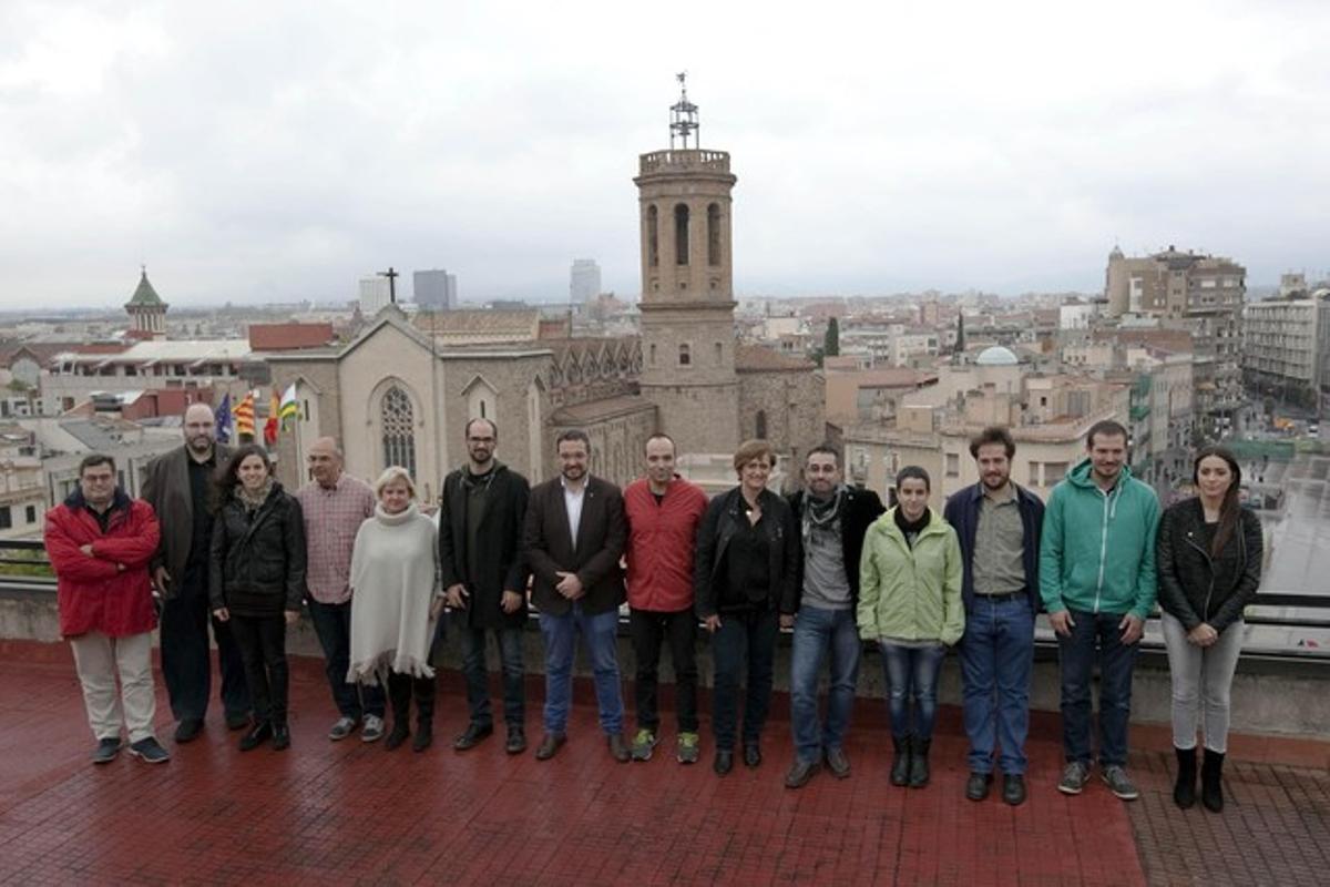Foto de família del nou equip de Govern de Sabadell. Foto de família del nou equip de Govern de Sabadell.