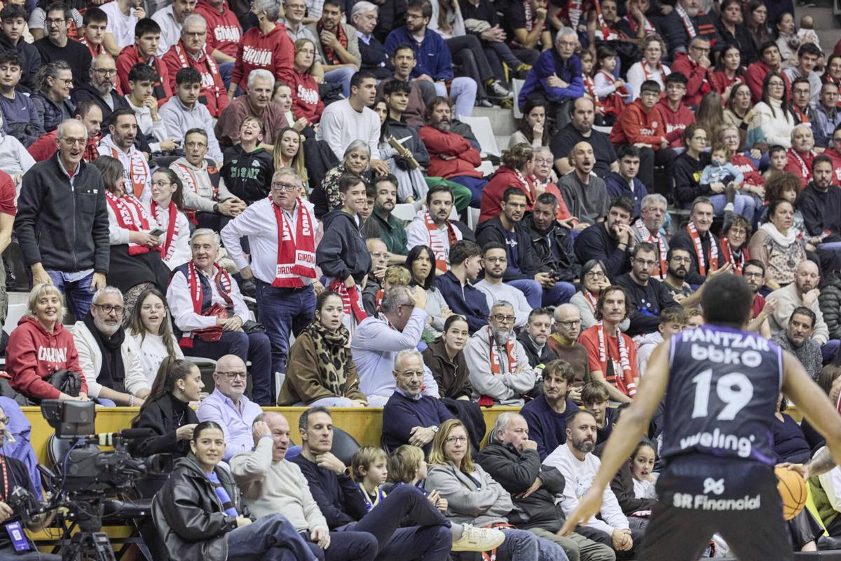 El Bàsquet Girona-Surne Bilbao, en imatges