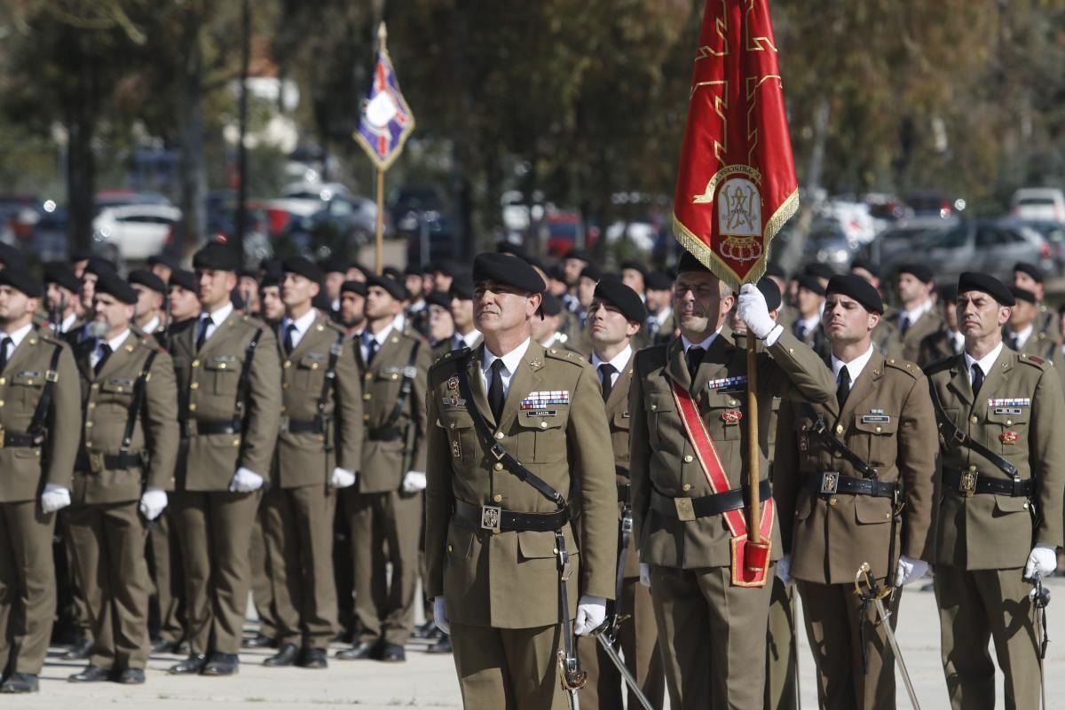 El general Ignacio Olazábal recibe el mando de la BRI X