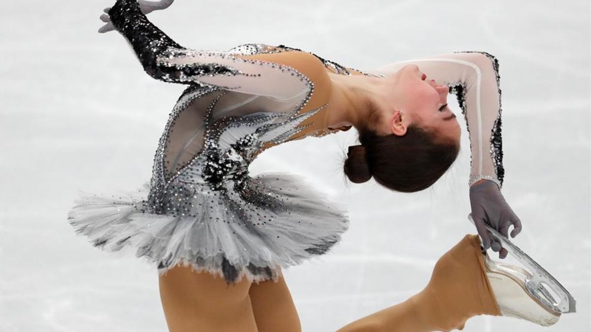 La rusa Alina Zagitova ha quedado primera en el programa corto