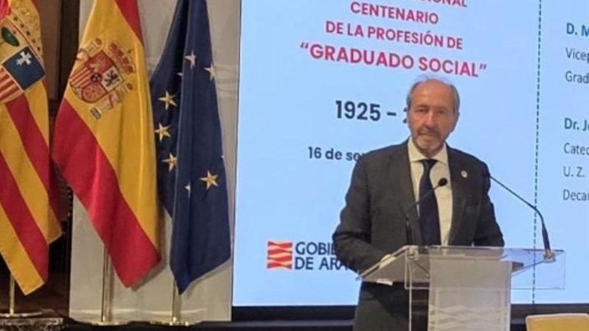 Noé Fau en la celebración del centenario.