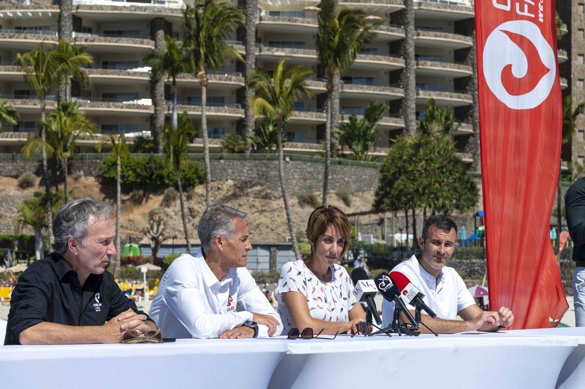 Acto de presentación de la edición 2024 del Anfi Challenge MOgán Gran Canaria.