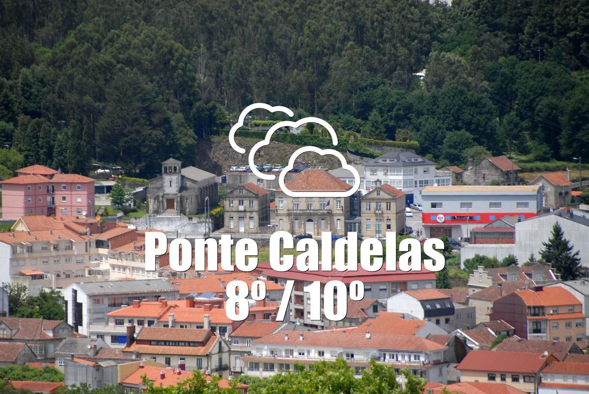 El tiempo en Ponte Caldelas: previsión meteorológica para hoy, domingo 8 de marzo