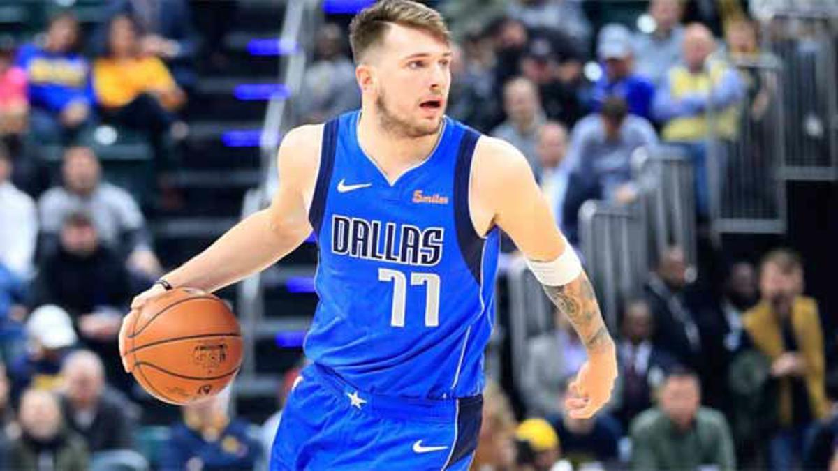 El doble 'step back' de Doncic