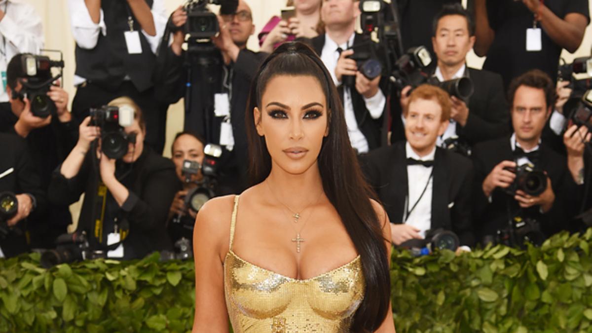 Kim Kardashian en la gala Met 2018