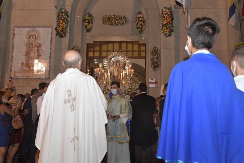 Primera procesión virgen de La Luz tras la pandemia