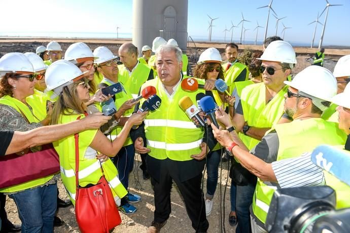 INAGURACION DEL MAYOR PARQUE EOLICO DE CANARIAS