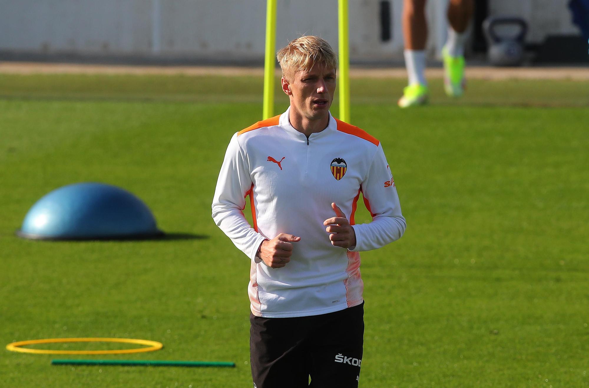 Así ha sido el entrenamiento de hoy del Valencia CF