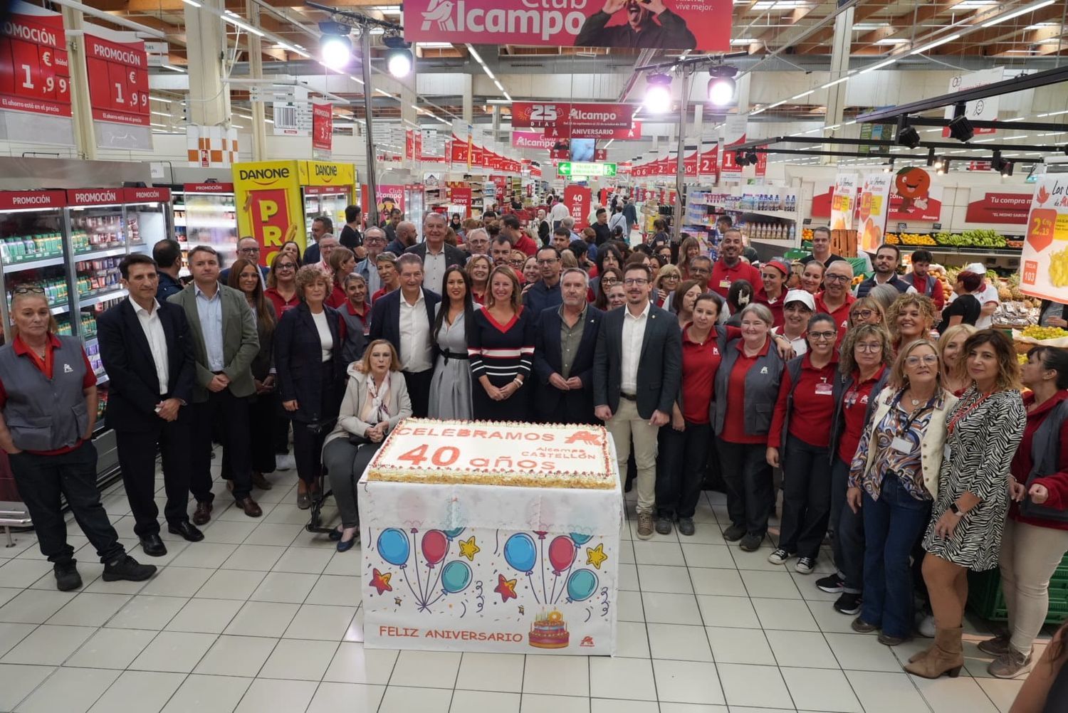 Celebración 40 aniversario Alcampo