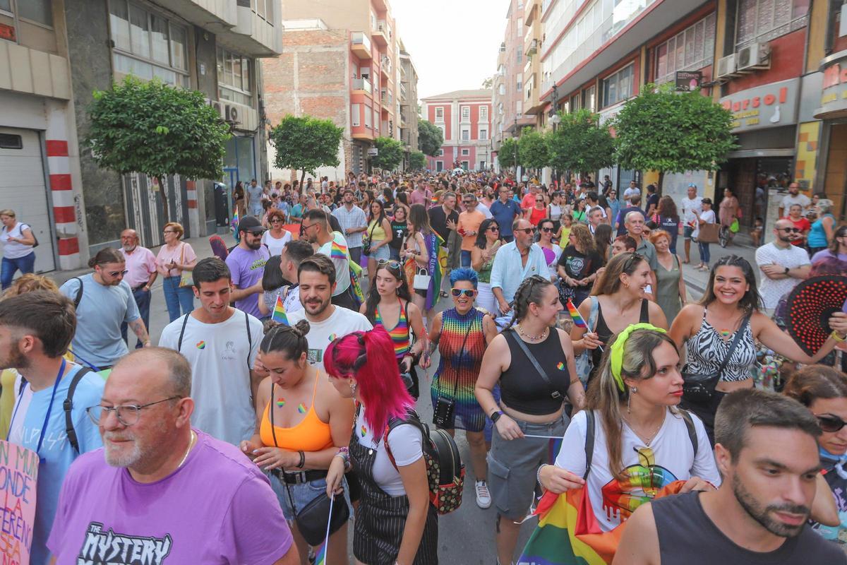 II Marcha Orgullo LGTBI en Orihuela