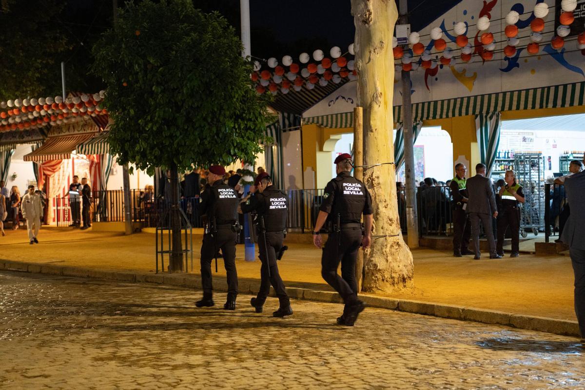 El GAR la noche del pescaíto en la Feria de Abril 2026