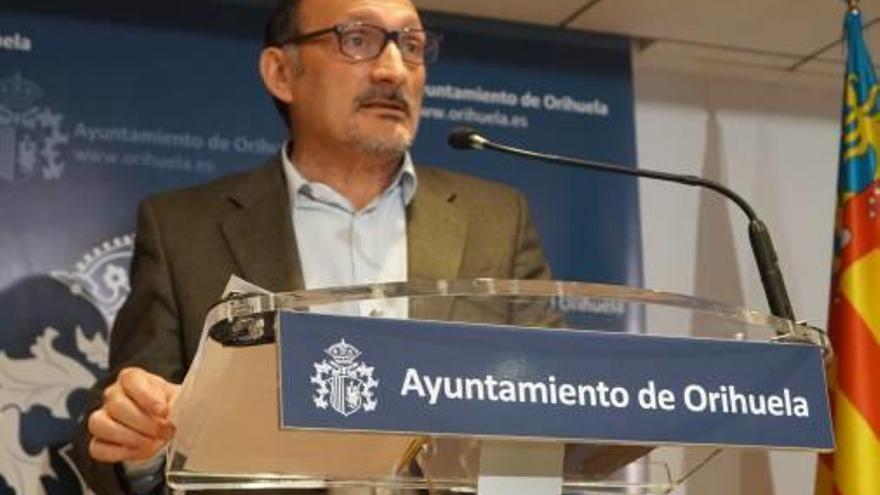 El portavoz adjunto de Orihuela, Rafael Almagro.