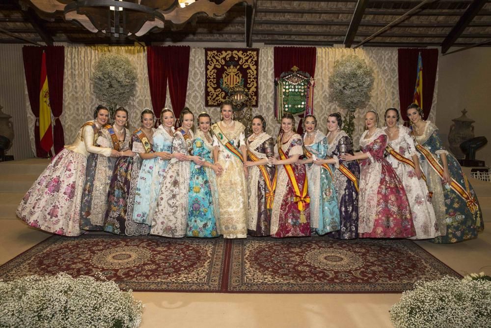 Presentación de las falleras mayores de Convento Jerusalén