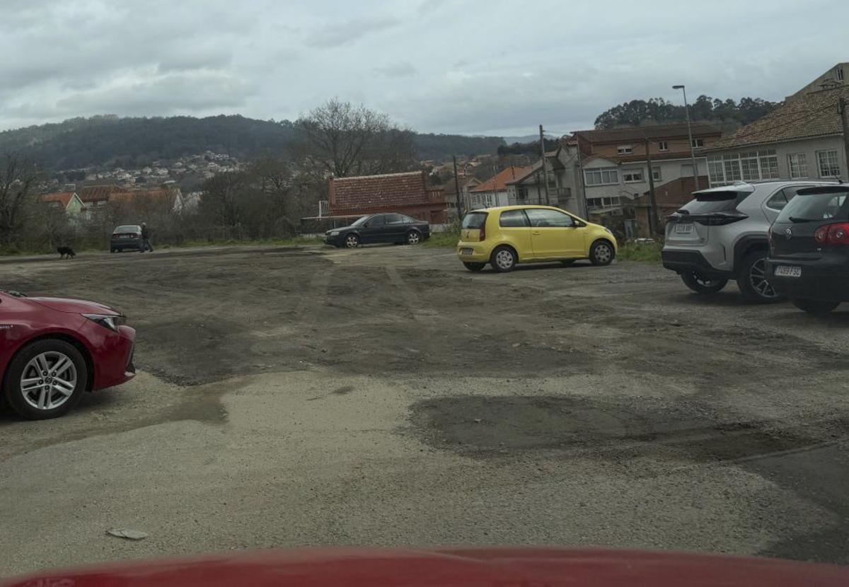 También se ha actuado en el aparcamiento de Romarigo. | G.NÚÑEZ
