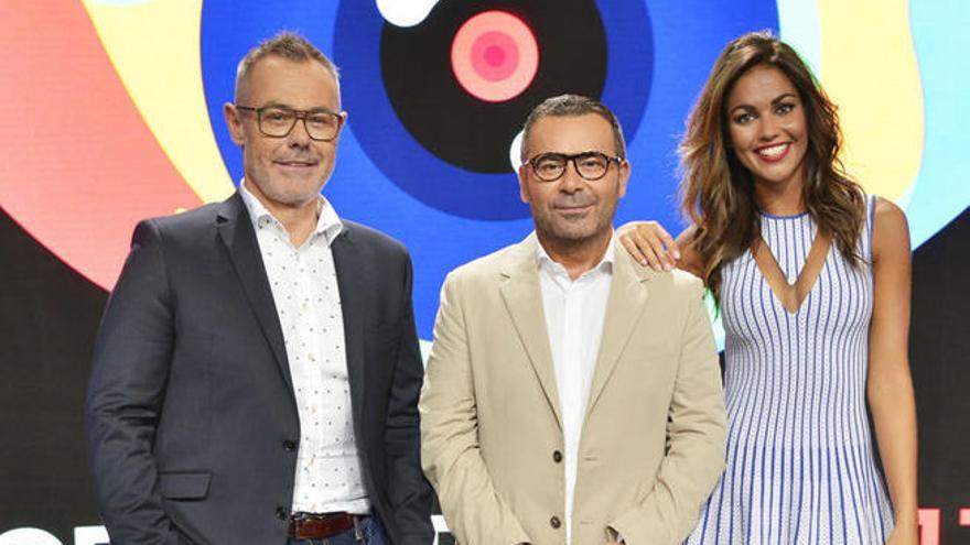 Jordi González, Jorge Javier y Lara Álvarez.