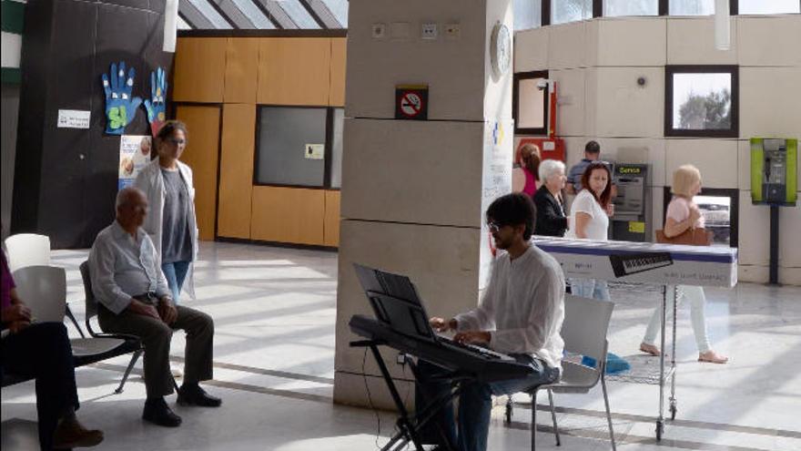 Música para los pacientes del hospital