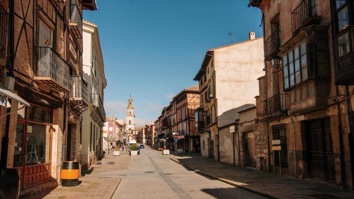 Una de las calles de toro en las que pareciar su gastronomía emblemática