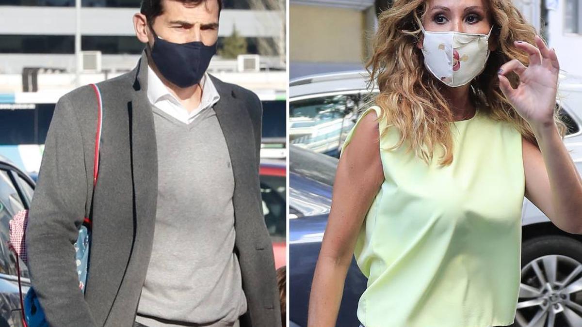 Iker Casillas y Lara Dibildos
