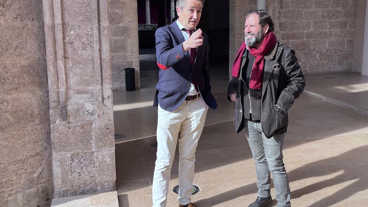 Nicolás Bugeda y Vicente Samper.