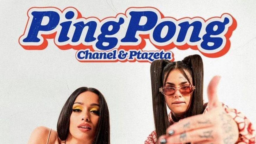 Imagen de la portada del tema ‘PingPong’, de Chanel y Ptazeta. | | LP/DLP