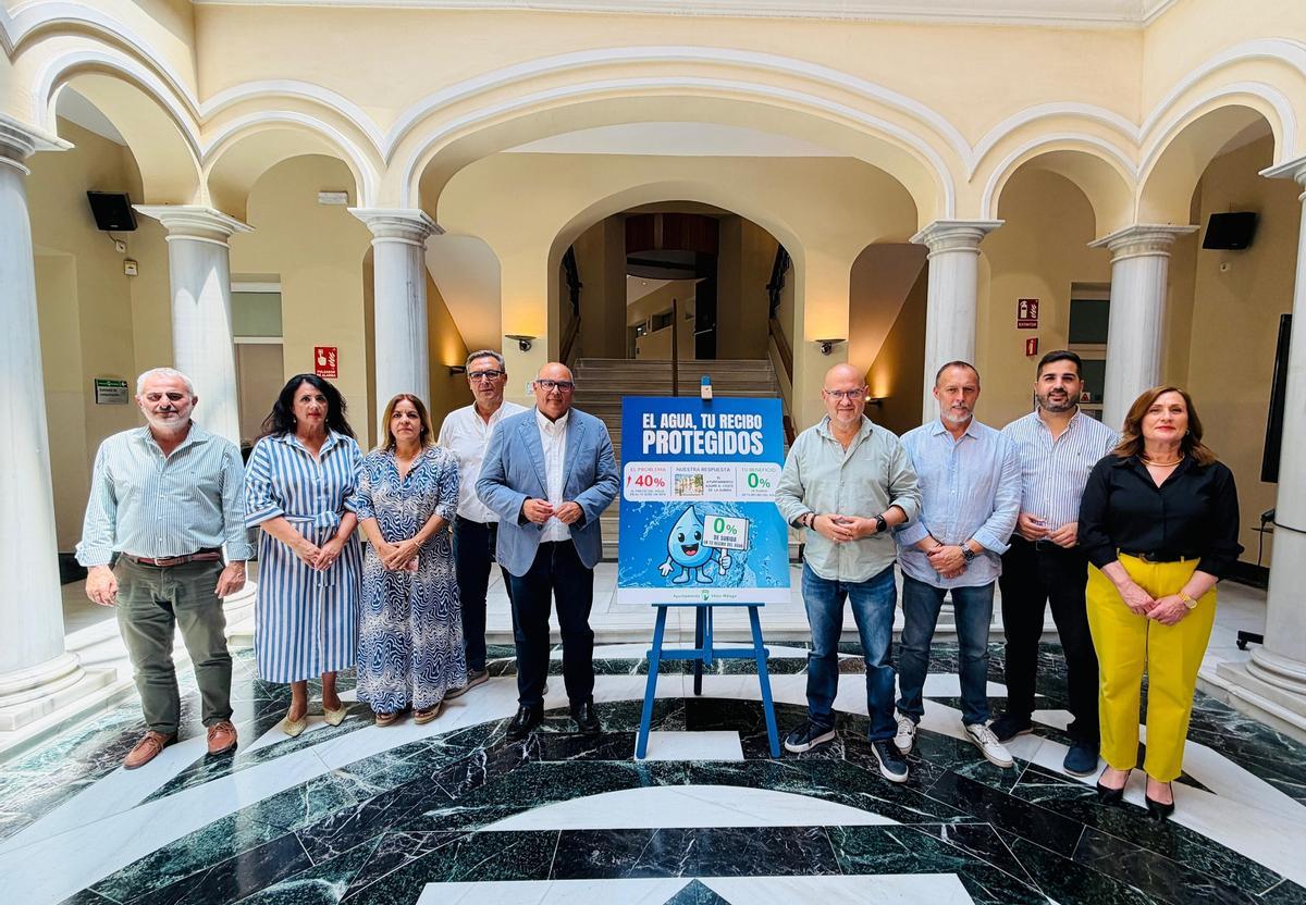 Los socios de gobierno, PP y GIPMTM, han acordado asumir los coste del incremento del abastecimiento de agua con cargo a los fondos municipales.