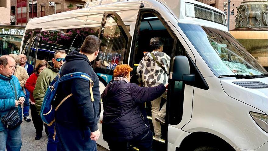 Lorca y Purias quedan unidas por una nueva línea de autobús urbano