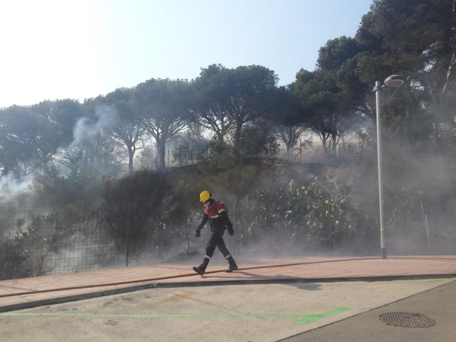 Petit Incendi al Molí del Vent a Palamós