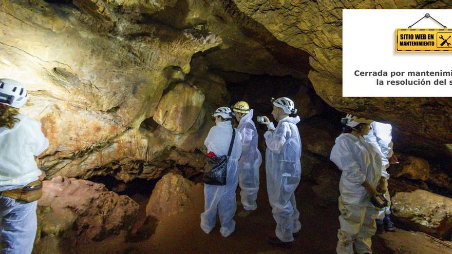 Cierran la web de las visitas a la cueva de Maltravieso