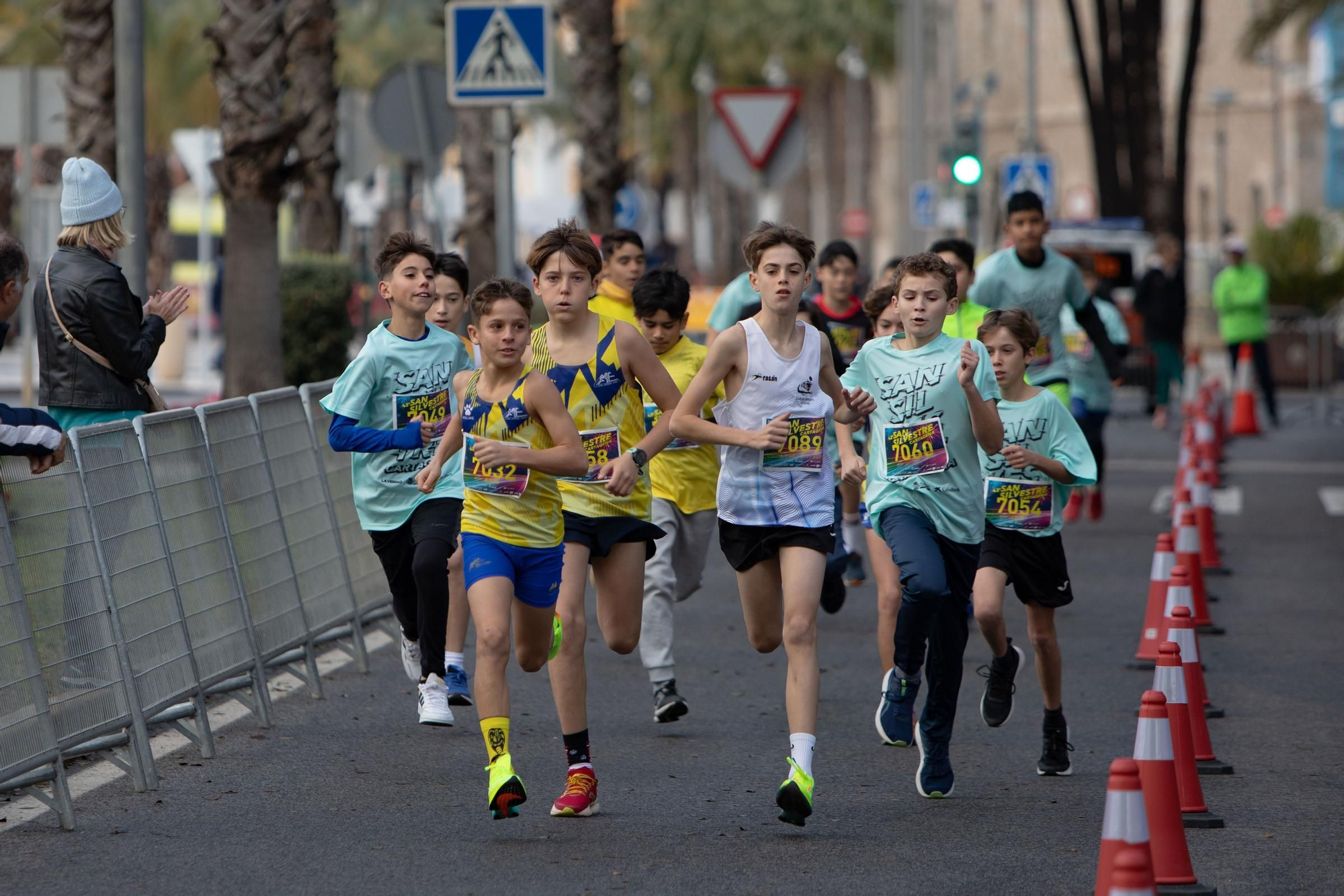 Las imágenes de la San Silvestre infantil 2024 en Cartagena