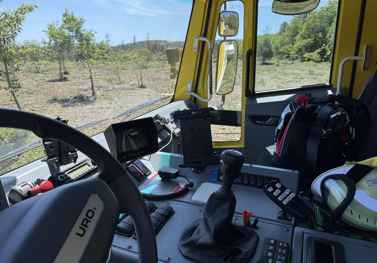 Interior de una motobomba