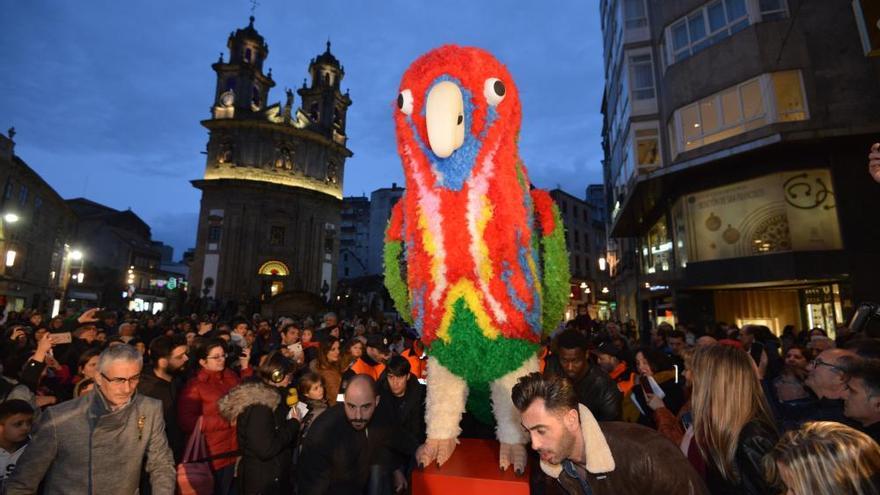 Carnaval 2019 en Pontevedra: Ravachol se viste de 8M