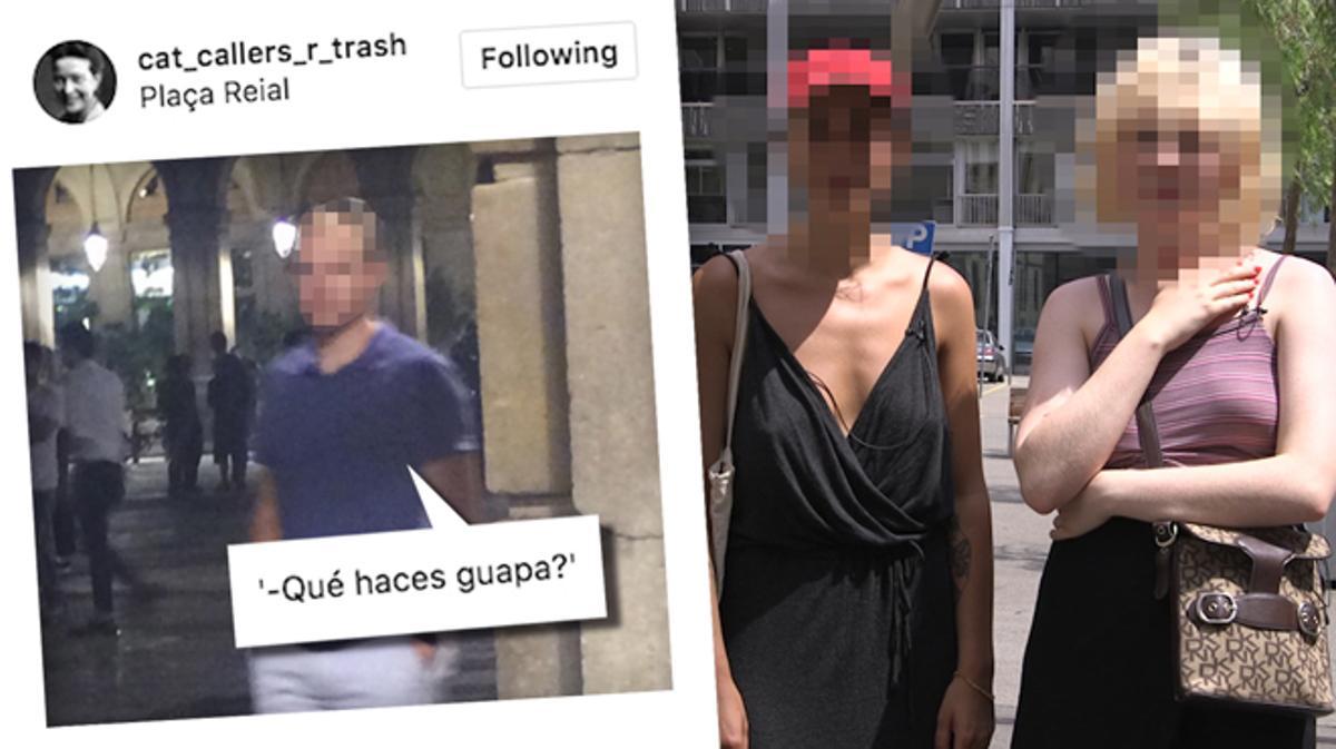 Aquestes noies tenen un compte d’Instagram per visibilitzar els “catcallers” de Barcelona. @cat_callers_r_trash t’ensenya a lluitar contra l’assetjament als carrers