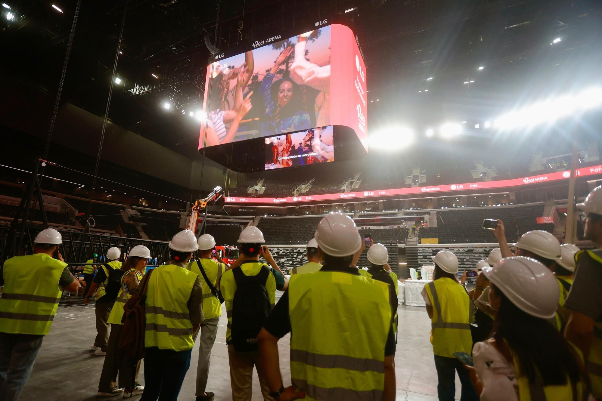 Obras del Roig Arena: Presentación del proyecto de innovación tecnológica