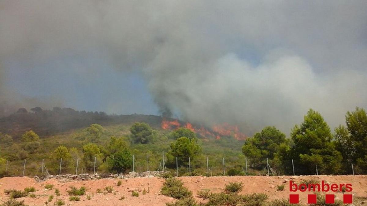 calafell incendio