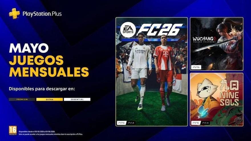 EA Sports FC 26 llega a PlayStation Plus en mayo junto a Wuchang Fallen Feathers y Nine Sols