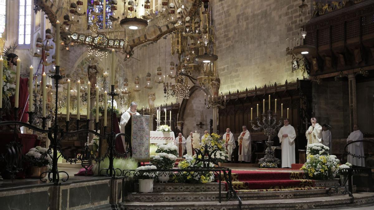 Fieles de Mallorca recuerdan al Papa Francisco