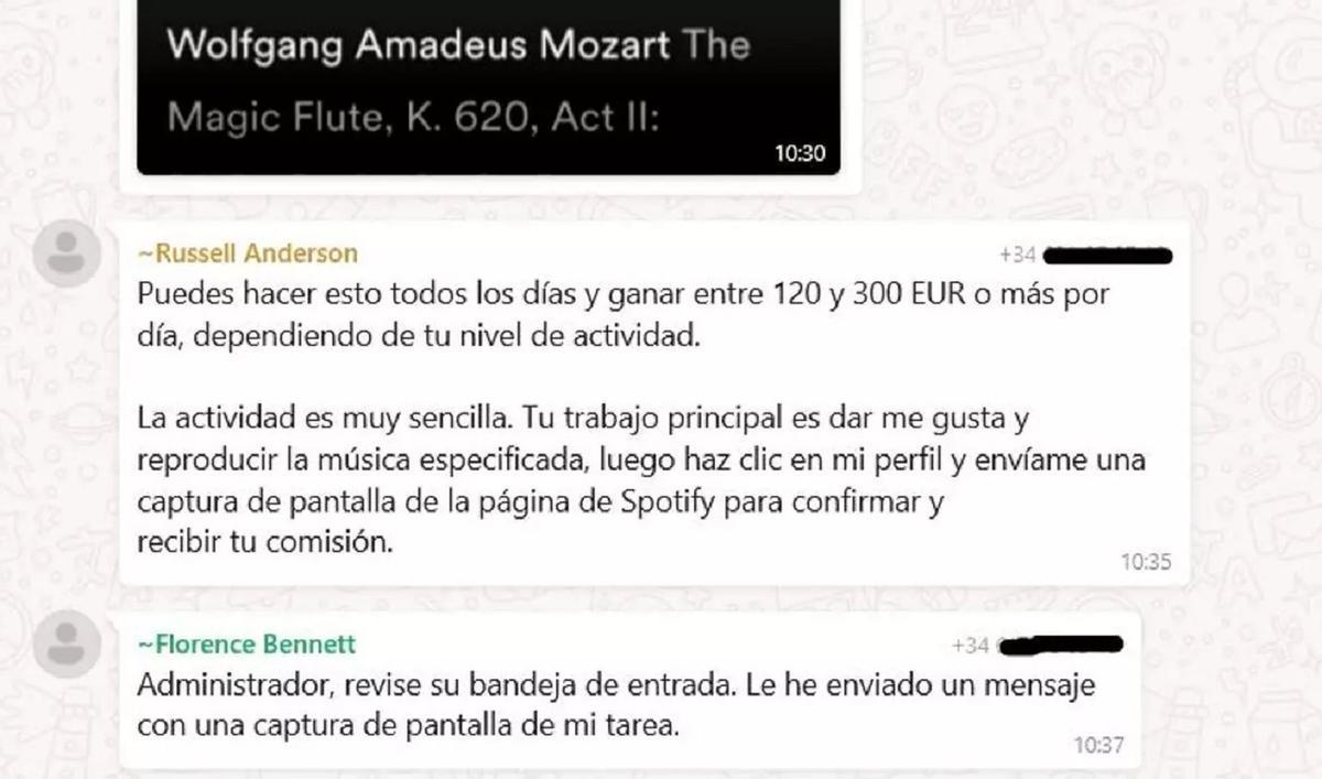 Los estafadores virtuales interactúan con el administrador para embaucar a la víctima / EPE