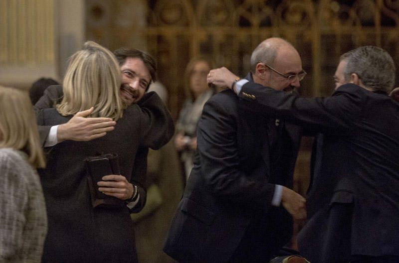 Misa celebrada en la Catedral de València en el primer aniversario de la muerte de la exalcaldesa