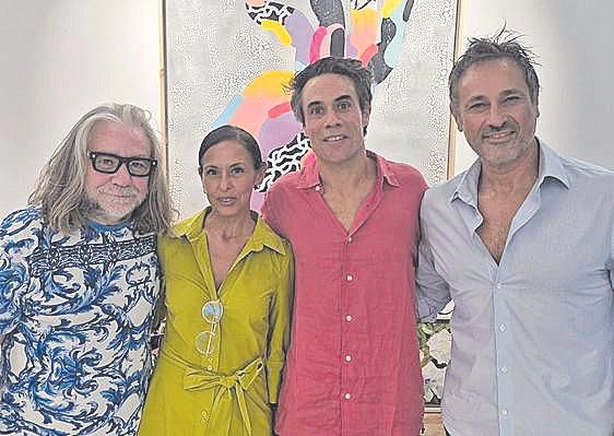 Lolo Garner, Paola Ribero, Javi Luque y Biel Panizza.