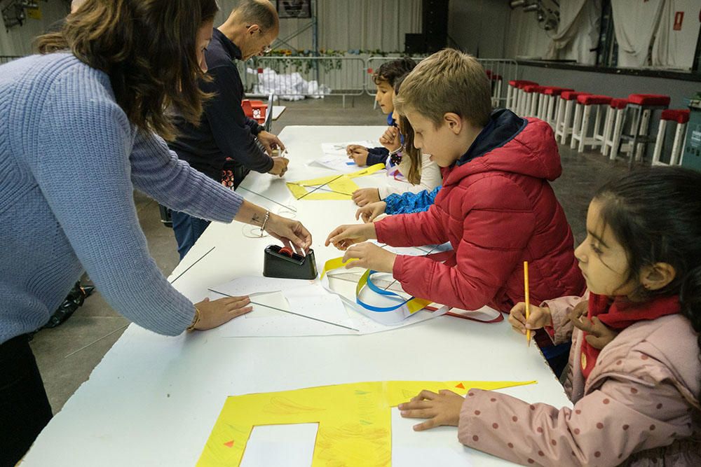 Taller de cometas en Sant Antoni