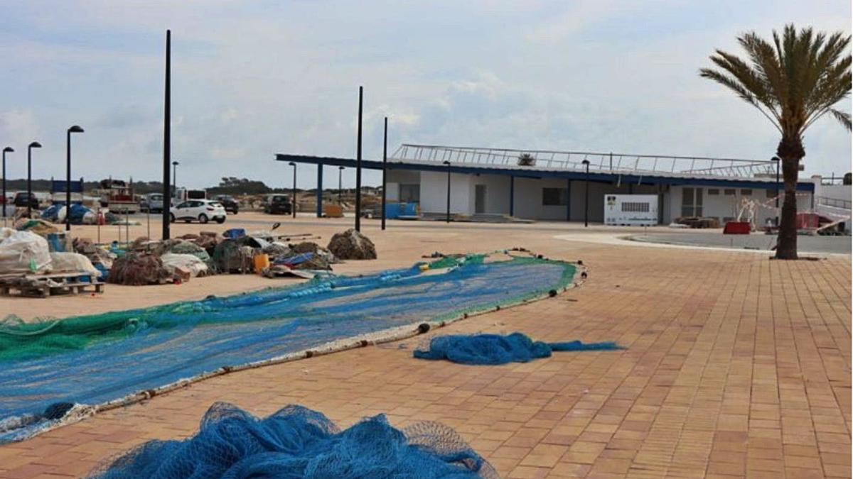 Detalle de la nueva sede de los pescadores en la Savina. | APB