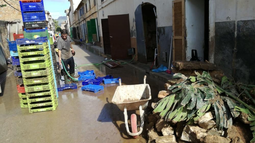 Sant Llorenç comienza su reconstrucción