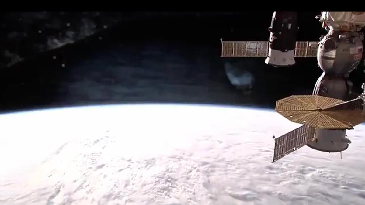 La ISS, la Estación Espacial Internacional.